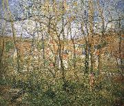Camille Pissarro Woods Germany oil painting artist